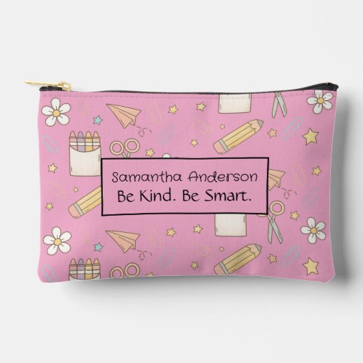 Personalisierter Schulpaket - Kleine Größe Zubehörtasche (Vorderseite)