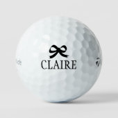 Personalisierter schwarzer Bug Taylor Made Golf Bä Golfball (Vorderseite)