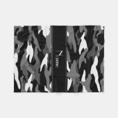 Personalisierter schwarzer fleecedecke (Vorderseite (Horizontal))