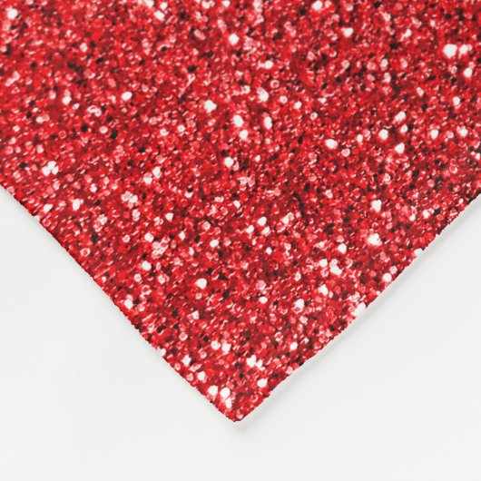 Personalisierter schwarzer fleecedecke (Ecke)