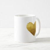 Personalisierter schwarzer Goldvater des Bräutigka Kaffeetasse (VorderseiteRechts)