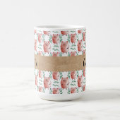 Personalisierter Schweinebecher – Süßes Bauernhoft Kaffeetasse (Mittel)