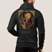 Personalisierter Sci-Fi-Held Hoodie (Rückseite)