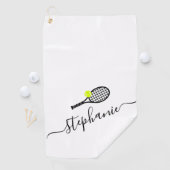 Personalisierter Script Name Tennis Handtuch (Insitu)
