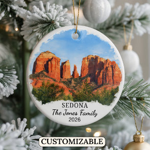 Personalisierter Sedona-Schmuck, Maßgeschneidert A Keramik Ornament
