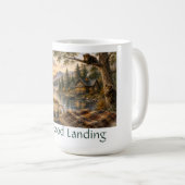 Personalisierter Seeufer-Becher Kaffeetasse (VorderseiteRechts)