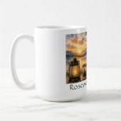 Personalisierter Seeufer-Becher Kaffeetasse (Links)