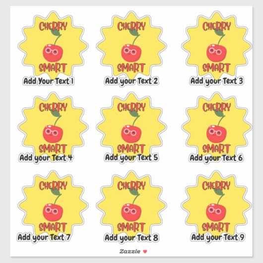 Personalisierter, sehr intelligenter Lehrer-Belohn Aufkleber (Blatt)