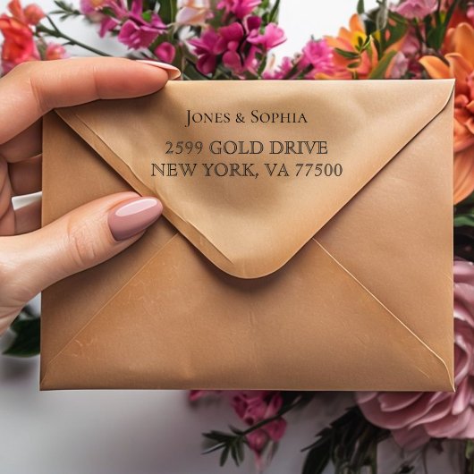 Personalisierter Selbstfärbestempel aus Gummi, Ben Permastempel