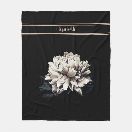 Personalisierter Sepia Peak Fleecedecke (Vorderseite)