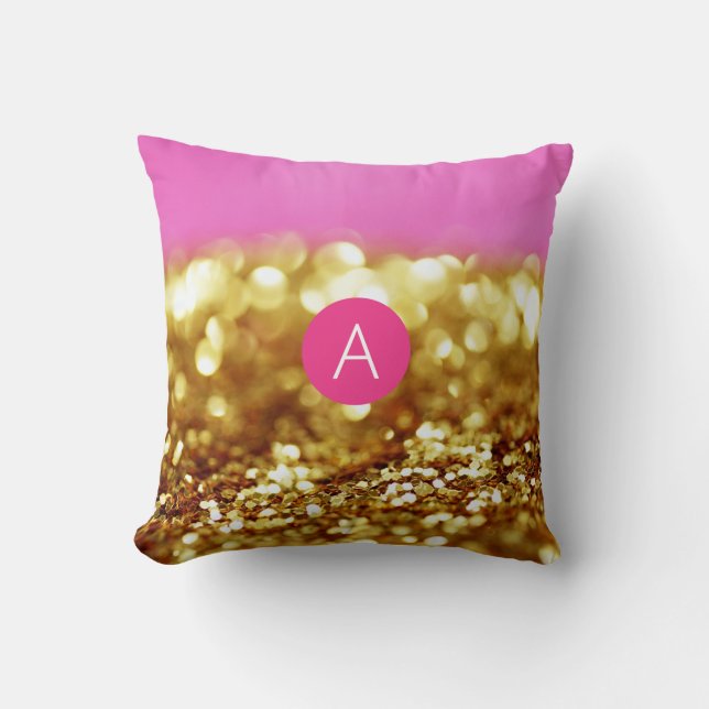 Personalisierter Sequinkissen individueller Kissen (Vorderseite)