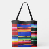 Personalisierter Serape-Streifen Tasche (Rückseite)