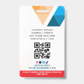 Personalisierter Service-Hund Ausweis (Rückseite)