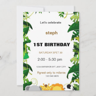 personalisierter Sesam Street Geburtstag einladen Einladung