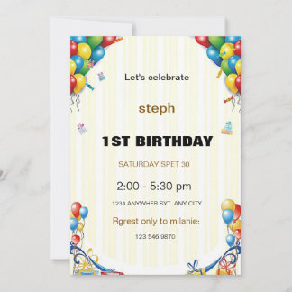 personalisierter Sesam Street Geburtstag einladen Einladung