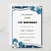 personalisierter Sesam Street Geburtstag einladen Einladung (Vorderseite)