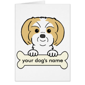 Personalisierter Shih Tzu