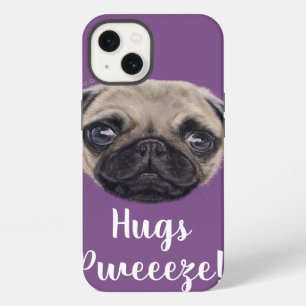 Personalisierter Shug The Scottish Pug iPhone Hülle