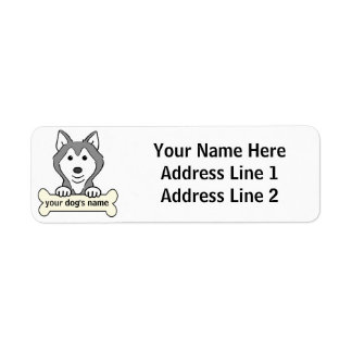 Personalisierter sibirischer Husky