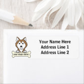 Personalisierter sibirischer Husky (Insitu)