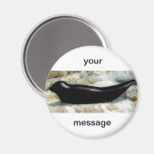 personalisierter Siegel-Magnet Magnet (Vorderseite/Rückseite)