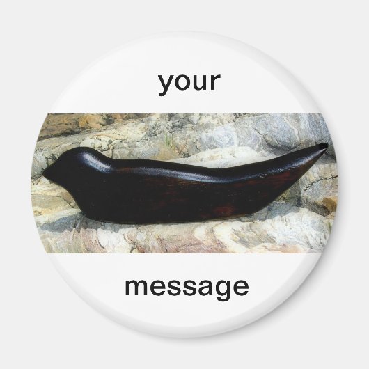 personalisierter Siegel-Magnet Magnet (Vorne)