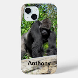 Personalisierter Silverback Gorilla Phone Case