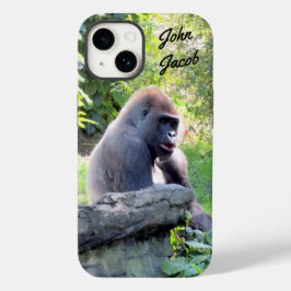 Personalisierter Silverback Gorilla Phone Case