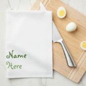 Personalisierter Single Frog - Küchentücher (Viertel Falte)