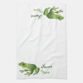 Personalisierter Single Frog - Küchentücher (Vertikal)