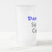 Personalisierter Sippy-Cup-Bierstein Mattglas Bierglas (Mittel)
