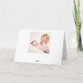 Personalisierter Sister-Support und Dankeschön-Kar Karte (Rückseite)