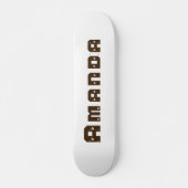 Personalisierter Skateboard (Vorne)