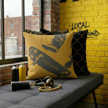 Personalisierter Skateboard-Sprung – Schwarz und G