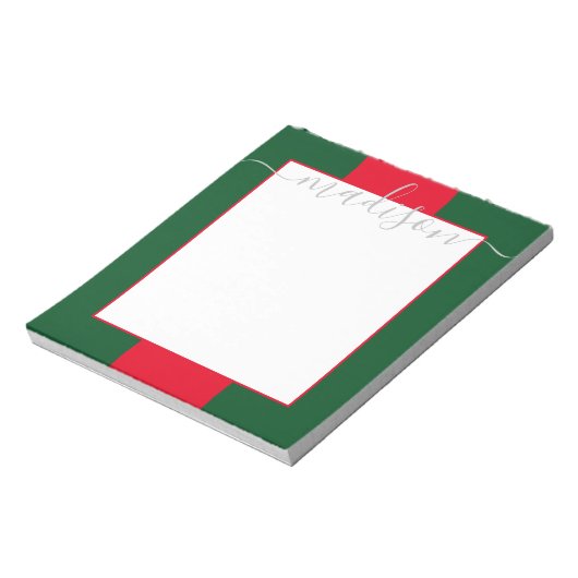 Personalisierter Skriptname Editor für Farbblock Notizblock (Rotiert)