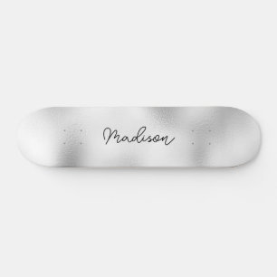 Personalisierter Skriptname Niedlich Girly Skatebo Skateboard