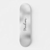Personalisierter Skriptname Niedlich Girly Skatebo Skateboard (Vorne)