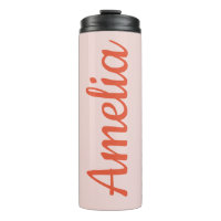 Personalisierter Skriptname Pink Red Bridal Gefall