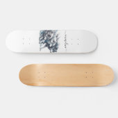 Personalisierter Skriptname Wolf Pack Skateboard (Horizontal)