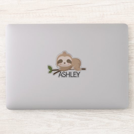 Personalisierter Slotname Laptop Aufkleber (Computer)
