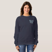 Personalisierter SLP-Sprachpathologe Sweatshirt (Vorne ganz)