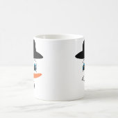 Personalisierter Snowman Black Hat mit Individuell Kaffeetasse (Mittel)