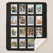 Personalisierter Sofortfilm 16 FotoCollage Sherpadecke (Vorderseite)