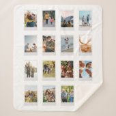 Personalisierter Sofortfilm 16 FotoCollage Sherpadecke (Vorderseite)