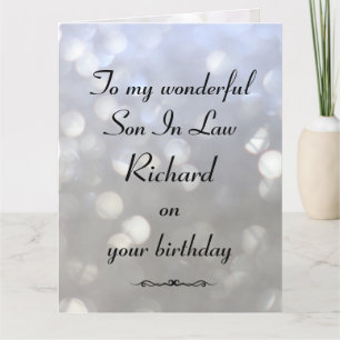 Personalisierter Sohn im Jura Geburtstag Karte