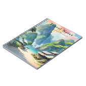 Personalisierter Sommer auf den Philippinen - Reis Notizblock (Linke Seite)