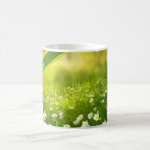 Personalisierter Sommer-Blume Kaffeetasse (Mittel)