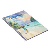 Personalisierter Sommer im Beach Travel Notebook - Notizblock (Rechte Seite)