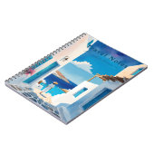 Personalisierter Sommer in Griechenland Reiseberic Notizblock (Linke Seite)