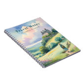 Personalisierter Sommer in Schottland Reisebericht Notizblock (Rechte Seite)